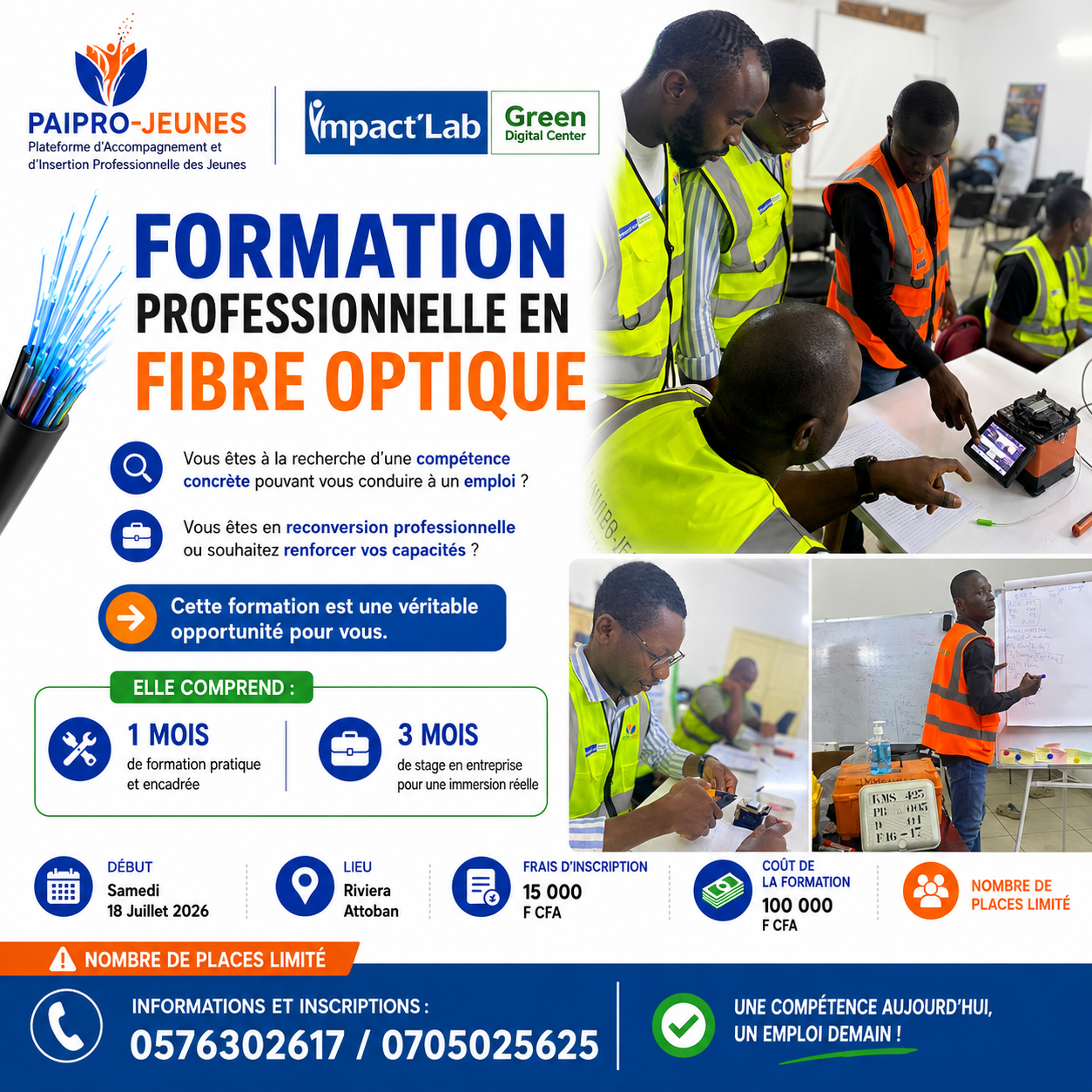 𝐅𝐎𝐑𝐌𝐀𝐓𝐈𝐎𝐍 𝐏𝐑𝐎𝐅𝐄𝐒𝐒𝐈𝐎𝐍𝐍𝐄𝐋𝐋𝐄 𝐄𝐍 𝐅𝐈𝐁𝐑𝐄 𝐎𝐏𝐓𝐈𝐐𝐔𝐄